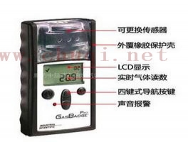 美國英思科ISC GasBadge?Pro氧氣檢測儀 單一可燃?xì)怏w報(bào)警器