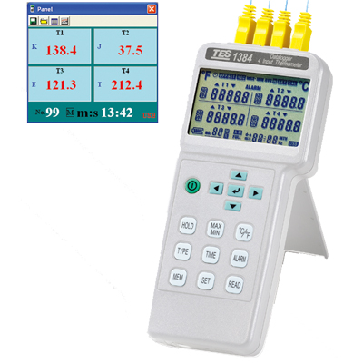 TES-1384四通道溫度計(jì)/記錄器